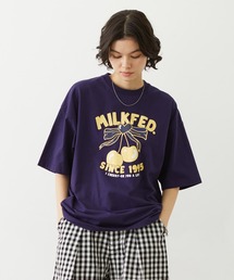 MILKFED.（ミルクフェド）の「CHERRY RIBBON WIDE S/S TEE（Tシャツ/カットソー）」