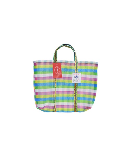 BACKYARD FAMILY(バックヤードファミリー)の「FORMOSA バッグ 4号(トートバッグ・レディース・カラフル/その他1/ストライプ/チェック・FREE)」の5枚目の写真