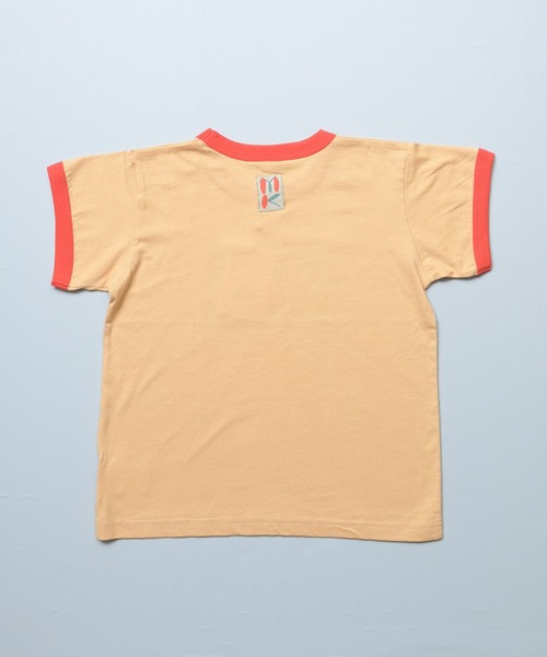 MARKEY'S(マーキーズ)の「OKAOリンガージャスト半袖Tシャツ(Tシャツ/カットソー・キッズ・オレンジ/ピンク/グリーン/ブルー・80/90/95/100/110/120/130/140/150)」の18枚目の写真