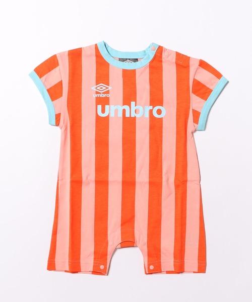 MARKEY'S(マーキーズ)の「【umbro】別注ロンパース(ロンパース・キッズ・ブルー/ライトブルー/オレンジ・80/70)」の1枚目の写真