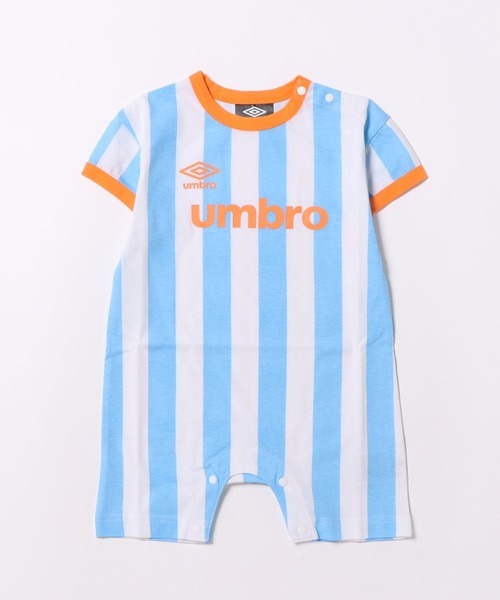 MARKEY'S(マーキーズ)の「【umbro】別注ロンパース(ロンパース・キッズ・ブルー/ライトブルー/オレンジ・80/70)」の2枚目の写真