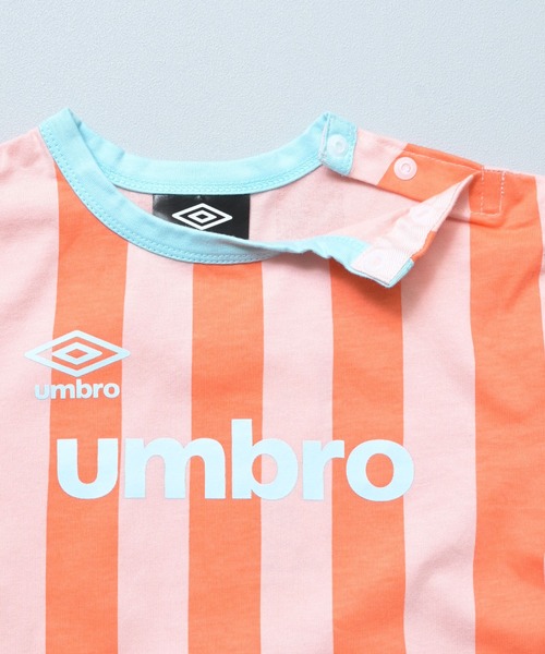 MARKEY'S(マーキーズ)の「【umbro】別注ロンパース(ロンパース・キッズ・ブルー/ライトブルー/オレンジ・80/70)」の7枚目の写真