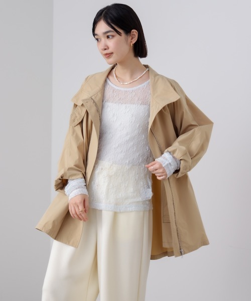 Bou Jeloud(ブージュルード)の「【WEB限定】ストレッチレースプルオーバー(Tシャツ/カットソー・レディース・ブラック/ライトブルー/アイボリー・38)」の22枚目の写真
