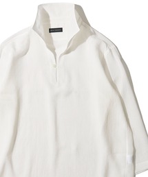 TETE HOMME | 展開店舗限定 トリアセテート スキッパーシャツ / リラックスシルエット カプリシャツ(シャツ/ブラウス)