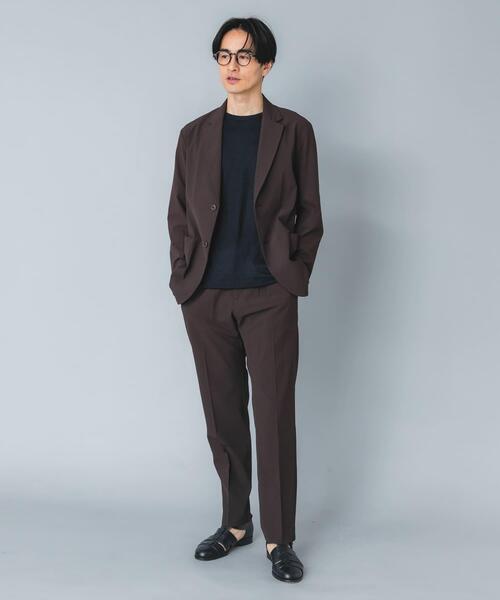 URBAN RESEARCH ROSSO MEN（アーバンリサーチロッソメン）の「『WEB限定』『吸水 / 速乾』『XLサイズあり』Air Stretch イージーセットアップ（セットアップ・メンズ・ネイビー/ブラック/チャコールグレー/ブラウン・MEDIUM/SMALL/X-LARGE/LARGE）」の3枚目の写真