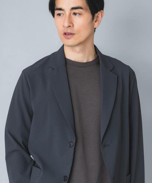 URBAN RESEARCH ROSSO MEN（アーバンリサーチロッソメン）の「『WEB限定』『吸水 / 速乾』『XLサイズあり』Air Stretch イージーセットアップ（セットアップ・メンズ・ネイビー/ブラック/チャコールグレー/ブラウン・MEDIUM/SMALL/X-LARGE/LARGE）」の6枚目の写真