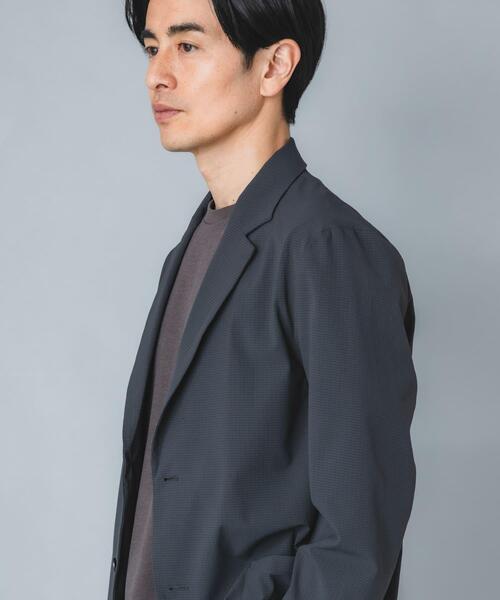 URBAN RESEARCH ROSSO MEN（アーバンリサーチロッソメン）の「『WEB限定』『吸水 / 速乾』『XLサイズあり』Air Stretch イージーセットアップ（セットアップ・メンズ・ネイビー/ブラック/チャコールグレー/ブラウン・MEDIUM/SMALL/X-LARGE/LARGE）」の5枚目の写真