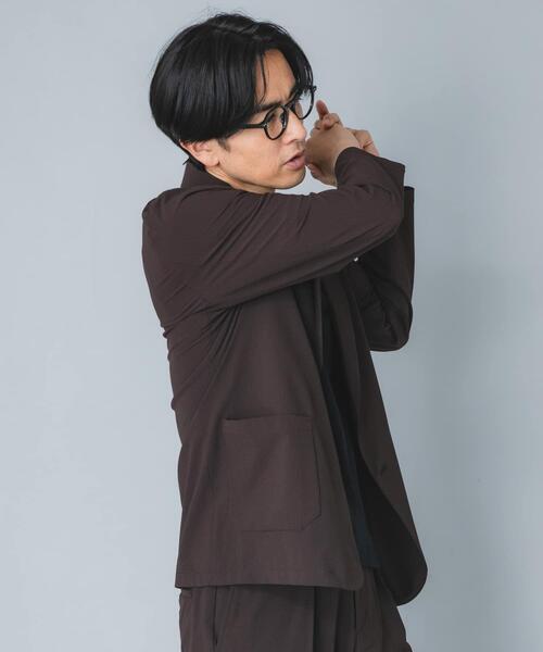 URBAN RESEARCH ROSSO MEN（アーバンリサーチロッソメン）の「『WEB限定』『吸水 / 速乾』『XLサイズあり』Air Stretch イージーセットアップ（セットアップ・メンズ・ネイビー/ブラック/チャコールグレー/ブラウン・MEDIUM/SMALL/X-LARGE/LARGE）」の14枚目の写真