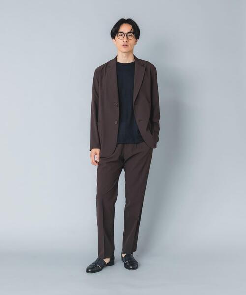 URBAN RESEARCH ROSSO MEN（アーバンリサーチロッソメン）の「『WEB限定』『吸水 / 速乾』『XLサイズあり』Air Stretch イージーセットアップ（セットアップ・メンズ・ネイビー/ブラック/チャコールグレー/ブラウン・MEDIUM/SMALL/X-LARGE/LARGE）」の9枚目の写真