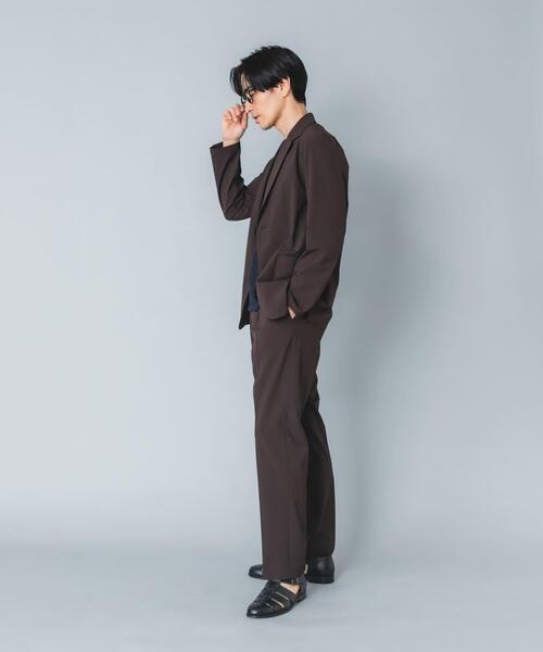 URBAN RESEARCH ROSSO MEN（アーバンリサーチロッソメン）の「『WEB限定』『吸水 / 速乾』『XLサイズあり』Air Stretch イージーセットアップ（セットアップ・メンズ・ネイビー/ブラック/チャコールグレー/ブラウン・MEDIUM/SMALL/X-LARGE/LARGE）」の8枚目の写真