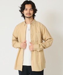 ARCADE（アーケード）の「通気性、吸水性の良い インド綿100％綿スラブシャツ 長袖レギュラーカラーシャツ Retrievers Club（シャツ/ブラウス）」