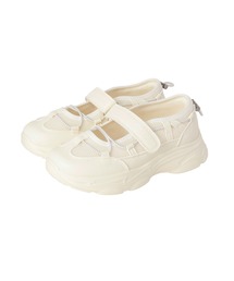 Green　Parks | ドロストコードメッシュスニーカー(スニーカー)