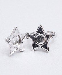 gargle（ガーグル）の「gargle ガーグル：PHOTO FRAME フォトフレームシリーズ　フォトロケット　ロケットリング　スター　星　リング（リング）」