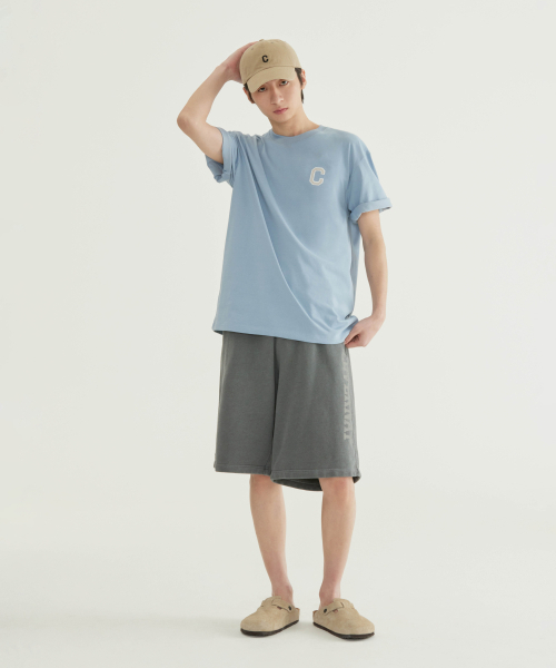 COVERNAT(カバーナット)の「クールコットンシャインCロゴTシャツスカイブルー(Tシャツ/カットソー・メンズ・その他・SMALL/MEDIUM/LARGE/X-LARGE)」の9枚目の写真