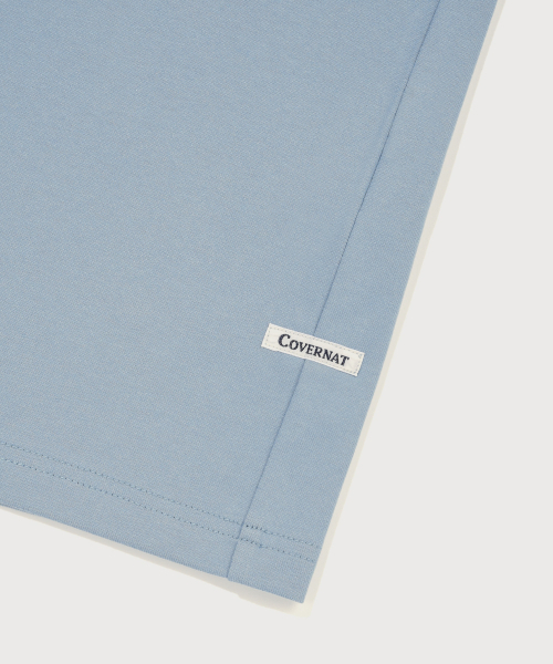 COVERNAT(カバーナット)の「クールコットンシャインCロゴTシャツスカイブルー(Tシャツ/カットソー・メンズ・その他・SMALL/MEDIUM/LARGE/X-LARGE)」の3枚目の写真