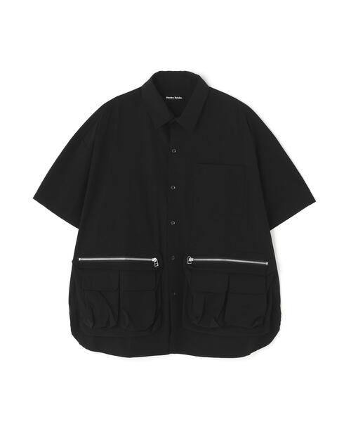DANKE SCHON(ダンケシェーン)の「【WEB&DEPOT限定】DankeSchon/ダンケシェーン/PTWILL ZIP CARGO S/S SHIRTS(シャツ/ブラウス・レディース・ブラック・M/L)」の8枚目の写真