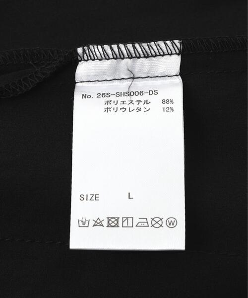 DANKE SCHON(ダンケシェーン)の「【WEB&DEPOT限定】DankeSchon/ダンケシェーン/PTWILL ZIP CARGO S/S SHIRTS(シャツ/ブラウス・レディース・ブラック・M/L)」の2枚目の写真