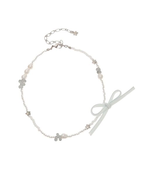 merry jenny（メリージェニー）の「sistars choker necklace（チョーカー・レディース・ミント・FREE）」の6枚目の写真