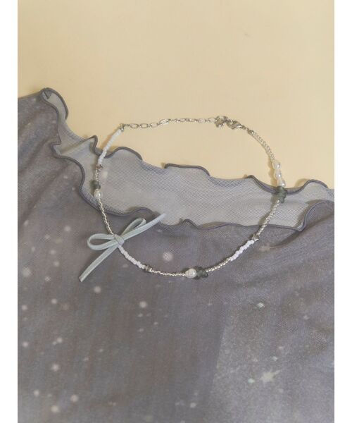 merry jenny(メリージェニー)の「sistars choker necklace(チョーカー・レディース・ミント・FREE)」の19枚目の写真