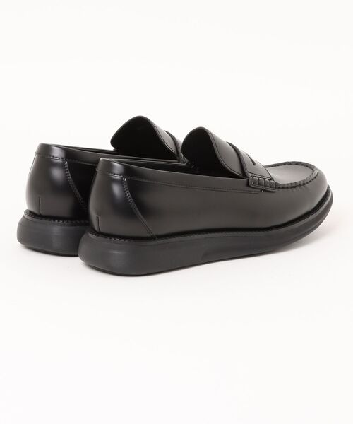 ASBee（アスビー）の「Whoop-de-doo Comfy Shaborn フープディドゥコンフィシャボン メンズ コインローファー 25430711（ローファー・メンズ・ブラック・27.0cm/25.0cm/25.5cm/26.0cm/26.5cm）」の3枚目の写真