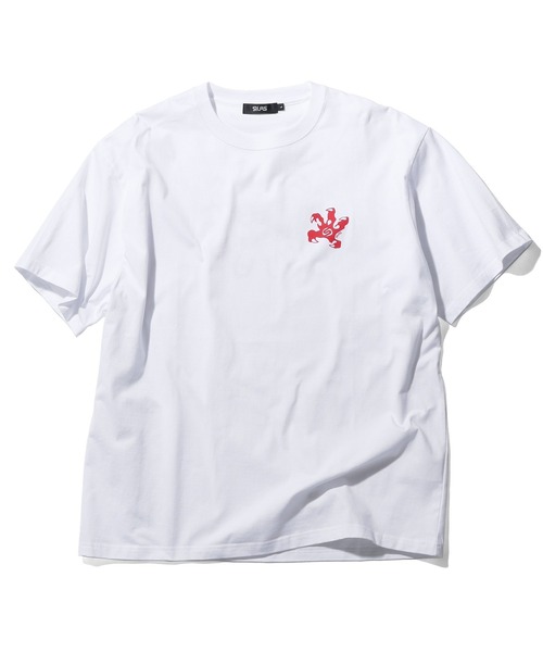 SILAS(サイラス)の「GRASP S/S TEE(Tシャツ/カットソー・メンズ・アッシュ/ブラック/ホワイト/グリーン・M/L/XL)」の13枚目の写真