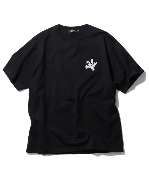 SILAS(サイラス)の「GRASP S/S TEE(Tシャツ/カットソー・メンズ・アッシュ/ブラック/ホワイト/グリーン・M/L/XL)」の12枚目の写真
