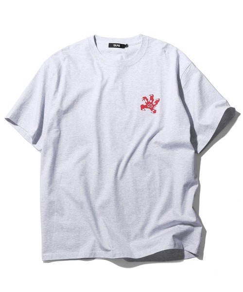 SILAS(サイラス)の「GRASP S/S TEE(Tシャツ/カットソー・メンズ・アッシュ/ブラック/ホワイト/グリーン・M/L/XL)」の11枚目の写真