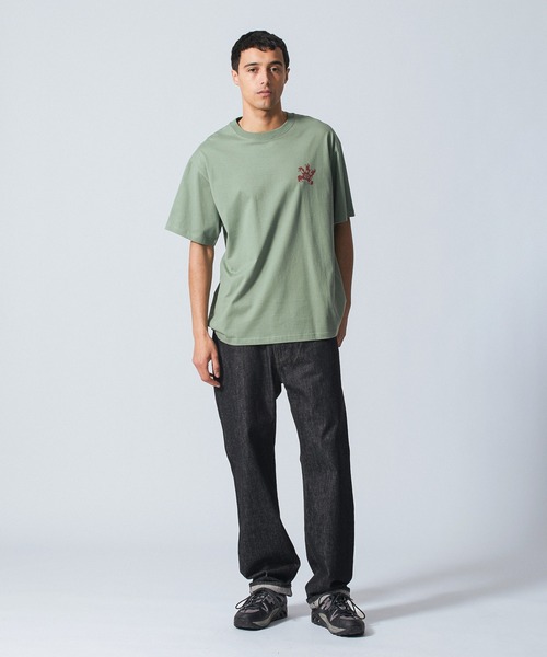 SILAS(サイラス)の「GRASP S/S TEE(Tシャツ/カットソー・メンズ・アッシュ/ブラック/ホワイト/グリーン・M/L/XL)」の15枚目の写真