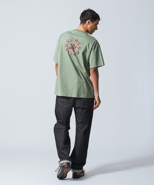 SILAS(サイラス)の「GRASP S/S TEE(Tシャツ/カットソー・メンズ・アッシュ/ブラック/ホワイト/グリーン・M/L/XL)」の16枚目の写真