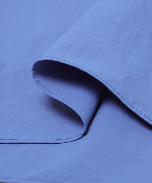 EKAL(エカル)の「『撥水/UVカット/UR TECH』ナイロンタッサーワンピース(ワンピース・レディース・ネイビー/ベージュ/グリーン系その他/グレー/ライトブルー・ONE)」の9枚目の写真