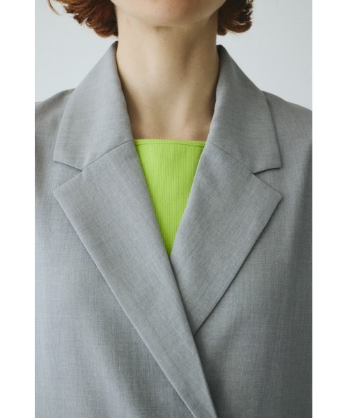 HeRIN.CYE(ヘリンドットサイ)の「Relax half sleeve jacket リラックスハーフスリーブジャケット(その他アウター・レディース・ブラウン/ブラック/グレー・FREE)」の19枚目の写真