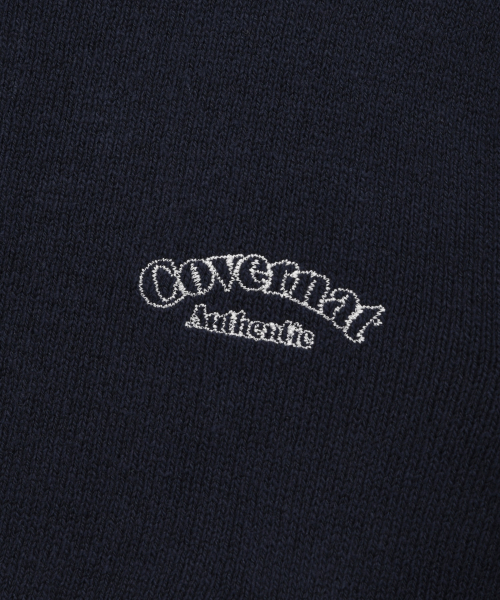 COVERNAT WOMAN(カバーナットウーマン)の「ウィメンズハイネックジップアップニットネイビー(ニット/セーター・レディース・その他・WM/WS)」の6枚目の写真