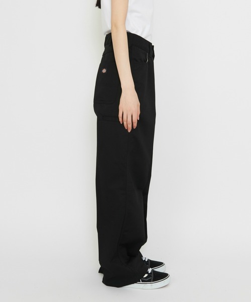 Dickies(ディッキーズ)の「Dicikies/ディッキーズ ユニオン ルーズ ストレートパンツ/ワークパンツ(その他パンツ・レディース・ブラウン/ブラック・26/27/25/28)」の7枚目の写真