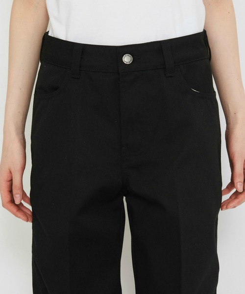 Dickies(ディッキーズ)の「Dicikies/ディッキーズ ユニオン ルーズ ストレートパンツ/ワークパンツ(その他パンツ・レディース・ブラウン/ブラック・26/27/25/28)」の9枚目の写真