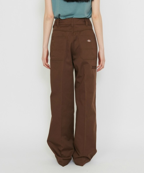 Dickies(ディッキーズ)の「Dicikies/ディッキーズ ユニオン ルーズ ストレートパンツ/ワークパンツ(その他パンツ・レディース・ブラウン/ブラック・26/27/25/28)」の19枚目の写真