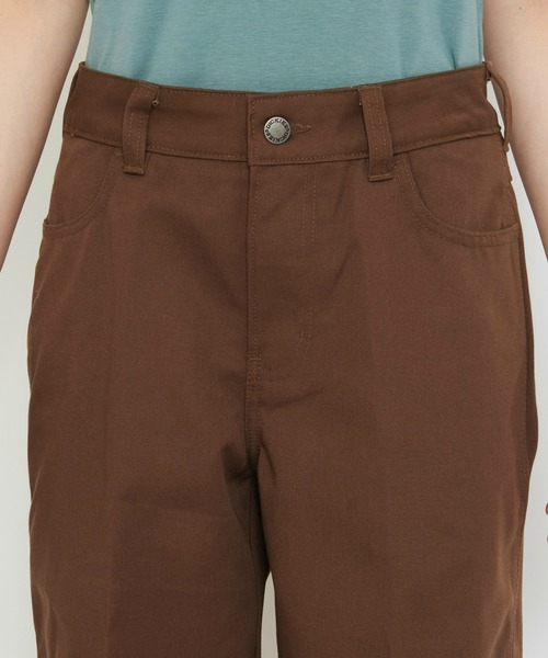 Dickies(ディッキーズ)の「Dicikies/ディッキーズ ユニオン ルーズ ストレートパンツ/ワークパンツ(その他パンツ・レディース・ブラウン/ブラック・26/27/25/28)」の21枚目の写真