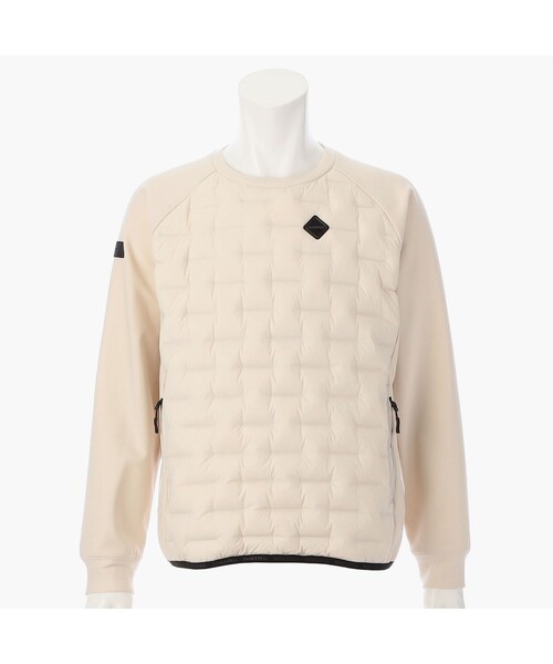 BRIEFING（ブリーフィング）の「【BRIEFING GOLF／ブリーフィングゴルフ】MS HYBRID DOWN CREWNECK（ブルゾン・メンズ・ベージュ/ブラック系その他/ブラック・L/M/XL/S）」の3枚目の写真