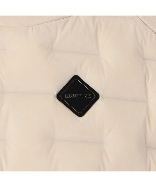 BRIEFING（ブリーフィング）の「【BRIEFING GOLF／ブリーフィングゴルフ】MS HYBRID DOWN CREWNECK（ブルゾン・メンズ・ベージュ/ブラック系その他/ブラック・L/M/XL/S）」の6枚目の写真
