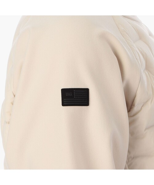 BRIEFING（ブリーフィング）の「【BRIEFING GOLF／ブリーフィングゴルフ】MS HYBRID DOWN CREWNECK（ブルゾン・メンズ・ベージュ/ブラック系その他/ブラック・L/M/XL/S）」の7枚目の写真