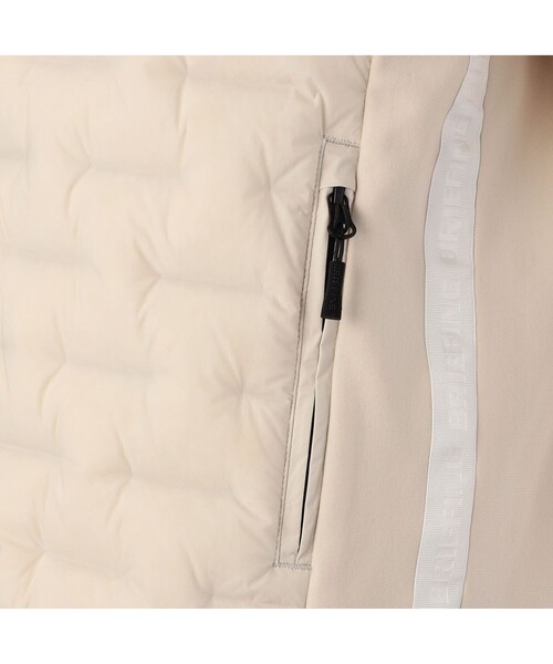 BRIEFING（ブリーフィング）の「【BRIEFING GOLF／ブリーフィングゴルフ】MS HYBRID DOWN CREWNECK（ブルゾン・メンズ・ベージュ/ブラック系その他/ブラック・L/M/XL/S）」の10枚目の写真