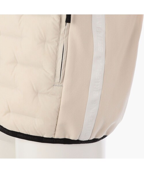 BRIEFING（ブリーフィング）の「【BRIEFING GOLF／ブリーフィングゴルフ】MS HYBRID DOWN CREWNECK（ブルゾン・メンズ・ベージュ/ブラック系その他/ブラック・L/M/XL/S）」の11枚目の写真