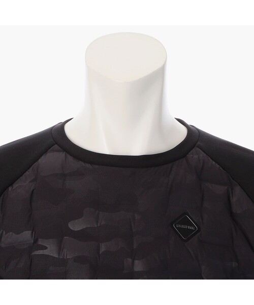 BRIEFING（ブリーフィング）の「【BRIEFING GOLF／ブリーフィングゴルフ】MS HYBRID DOWN CREWNECK（ブルゾン・メンズ・ベージュ/ブラック系その他/ブラック・L/M/XL/S）」の15枚目の写真