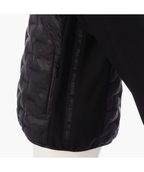 BRIEFING（ブリーフィング）の「【BRIEFING GOLF／ブリーフィングゴルフ】MS HYBRID DOWN CREWNECK（ブルゾン・メンズ・ベージュ/ブラック系その他/ブラック・L/M/XL/S）」の19枚目の写真