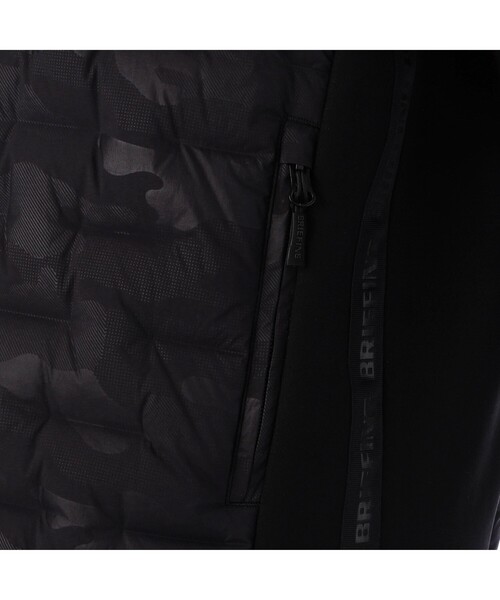 BRIEFING（ブリーフィング）の「【BRIEFING GOLF／ブリーフィングゴルフ】MS HYBRID DOWN CREWNECK（ブルゾン・メンズ・ベージュ/ブラック系その他/ブラック・L/M/XL/S）」の21枚目の写真