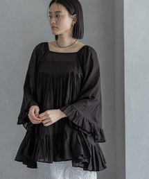 A part by | ギャザーフレアチュニックワンピース(チュニック)