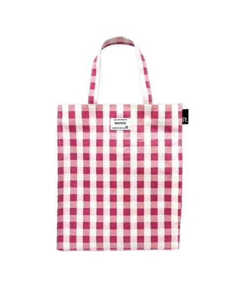 ROOTOTE(ルートート)の「SN.アーキャトル.ラミネートーQ(トートバッグ・レディース・ピンク・FREE)」の1枚目の写真