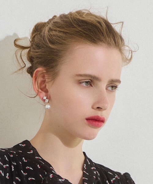 TOCCA(トッカ)の「TROIS BIJOUX&PEARL EARRINGS イヤリング(イヤリング・レディース・ゴールド系/シルバー系・F)」の22枚目の写真