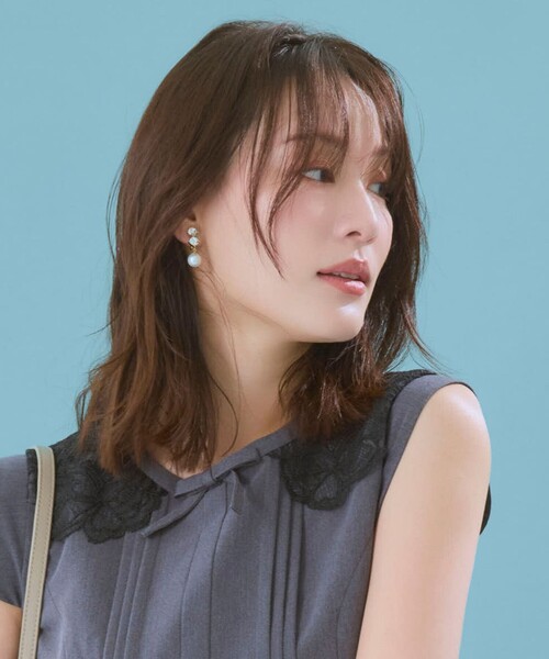 TOCCA(トッカ)の「TROIS BIJOUX&PEARL EARRINGS イヤリング(イヤリング・レディース・ゴールド系/シルバー系・F)」の18枚目の写真