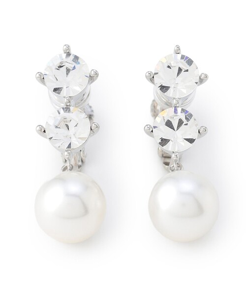 TOCCA(トッカ)の「TROIS BIJOUX&PEARL EARRINGS イヤリング(イヤリング・レディース・ゴールド系/シルバー系・F)」の6枚目の写真