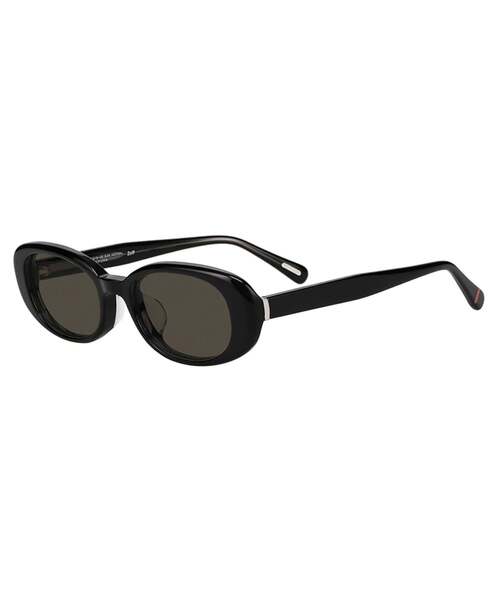 UNITED ARROWS（ユナイテッドアローズ）の「Zoff｜UNITED ARROWS ユナイテッドアローズ オーバル型 サングラス｜カラーレンズ 太縁フレーム おしゃれ 紫外線対策 UVカット 男女兼用 メンズ レディース 男性用 女性用 ユニセックス（サングラス・レディース・ブラウン/ブラック/ブラック系その他・FREE）」の7枚目の写真